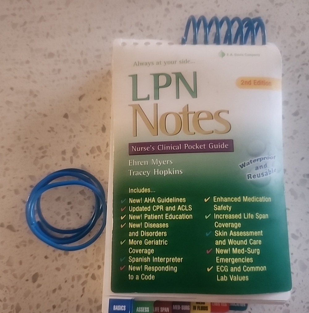 LPN Notes Clinical Pocket Guide - Picture 3 of 8